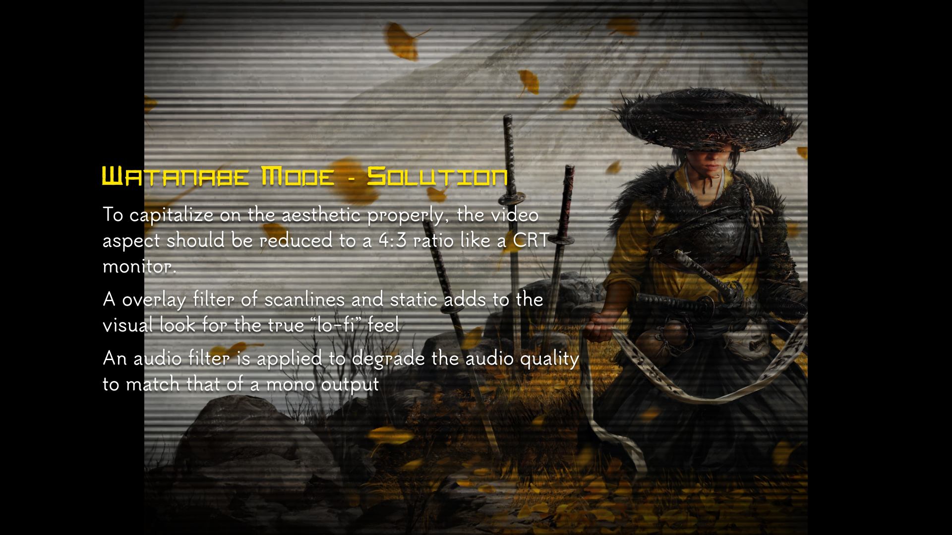 Watanabe — Solution